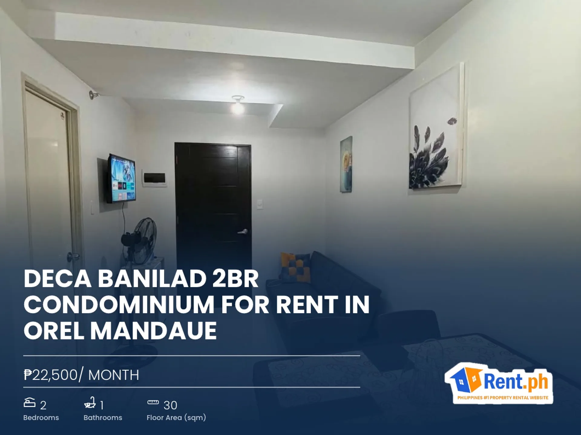 Deca Banilad 2BR Condominium For Rent in Orel Mandaue
