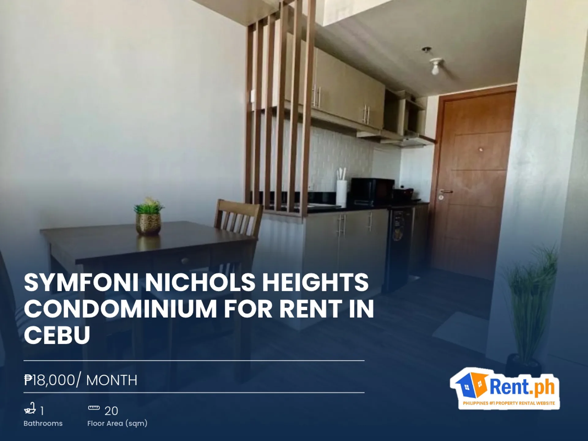 Symfoni Nichols Heights Condominium For Rent in Cebu