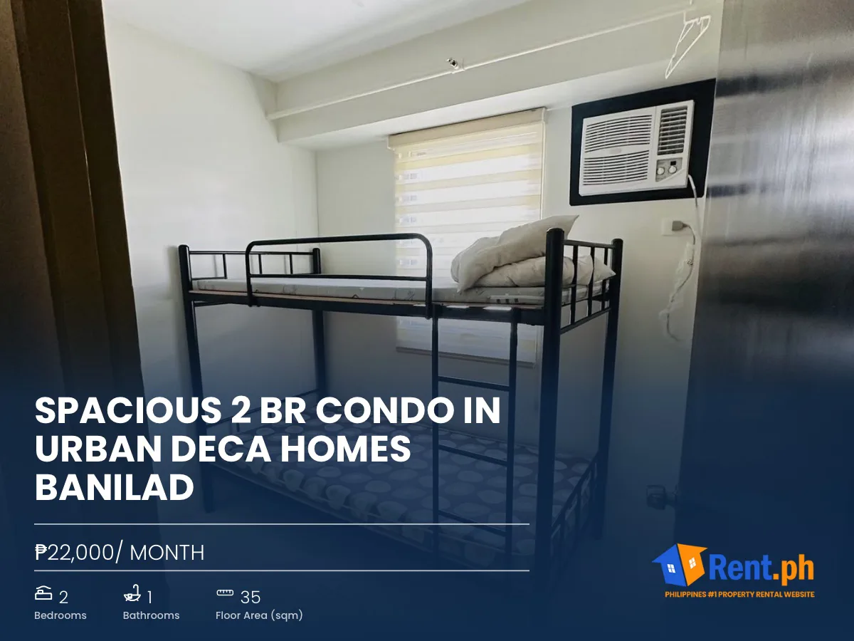 Spacious 2 BR Condo in Urban Deca Homes Banilad