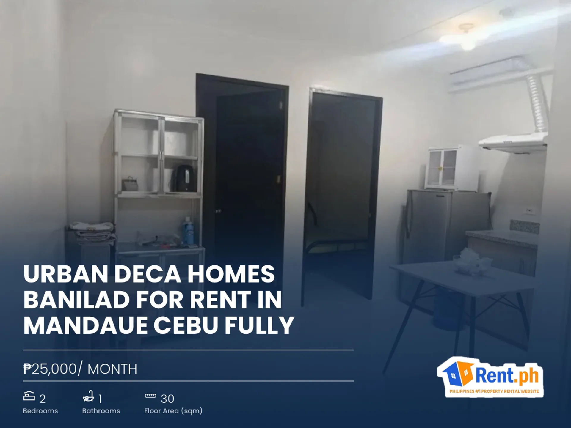 Urban Deca Homes Banilad For Rent in Mandaue Cebu Fully
