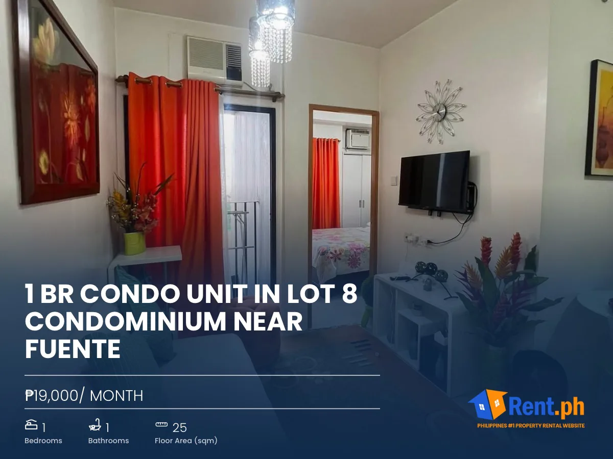 1 BR Condo Unit in Lot 8 Condominium Near Fuente