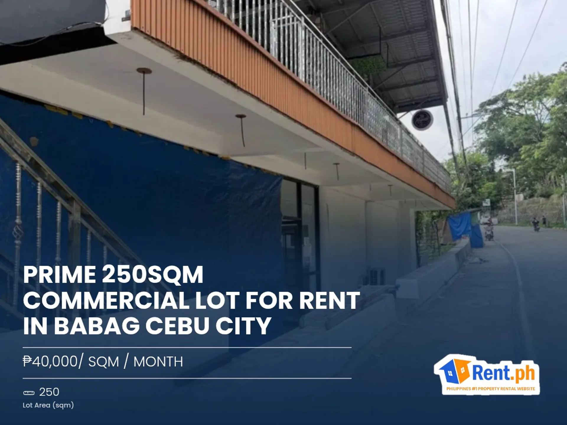 Prime 250sqm Commercial Lot For Rent in Babag Cebu City