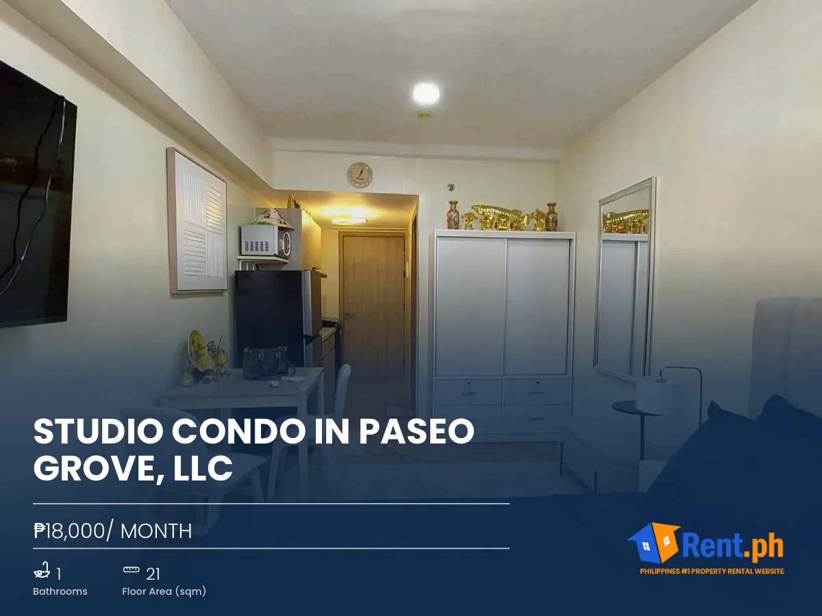 Studio Condo in PASEO GROVE, LLC