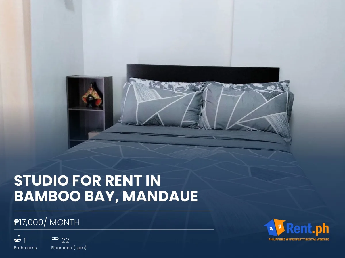 Studio For Rent in Bamboo Bay, Mandaue