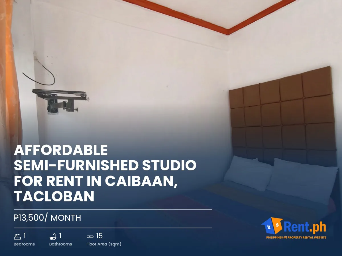 affordable-semi-furnished-studio-for-rent-in-caibaan-tacloban-for-rent