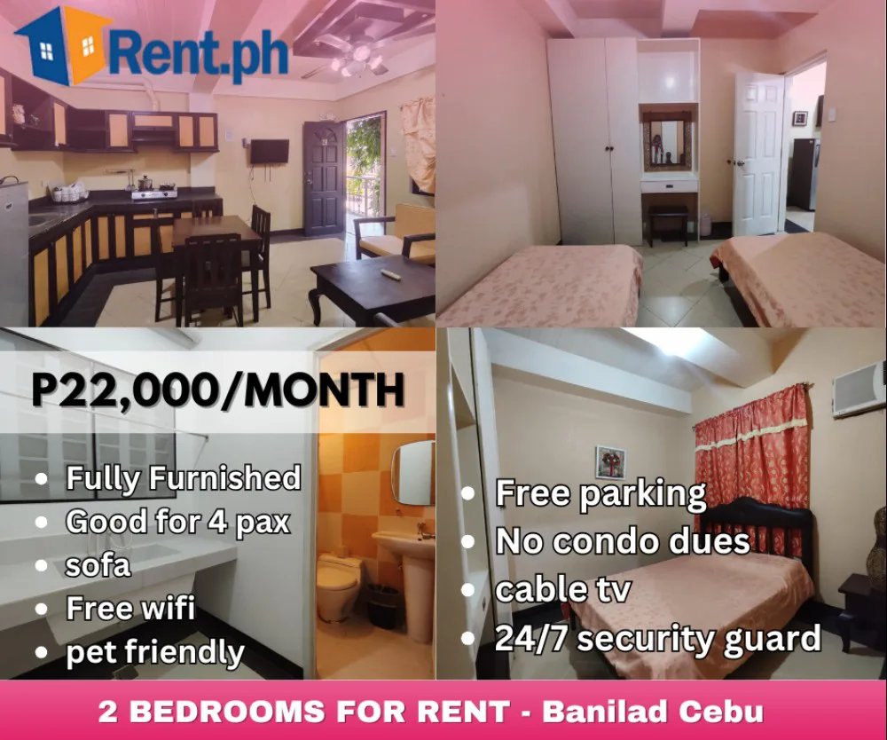 2 BEDROOMS FULLY FURNISHED- BANILAD CEBU - Secondary Image