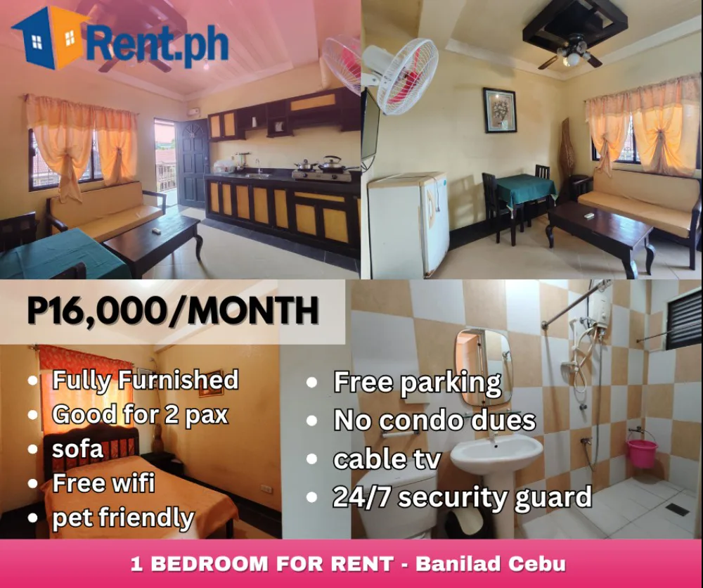 1 Bedroom fully furnishe- Banilad Cebu - Secondary Image