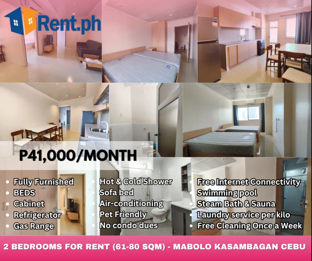 2 BEDROOMS FOR RENT FULLY FURNISHED- MABOLO KASAMBAGAN - Secondary Image