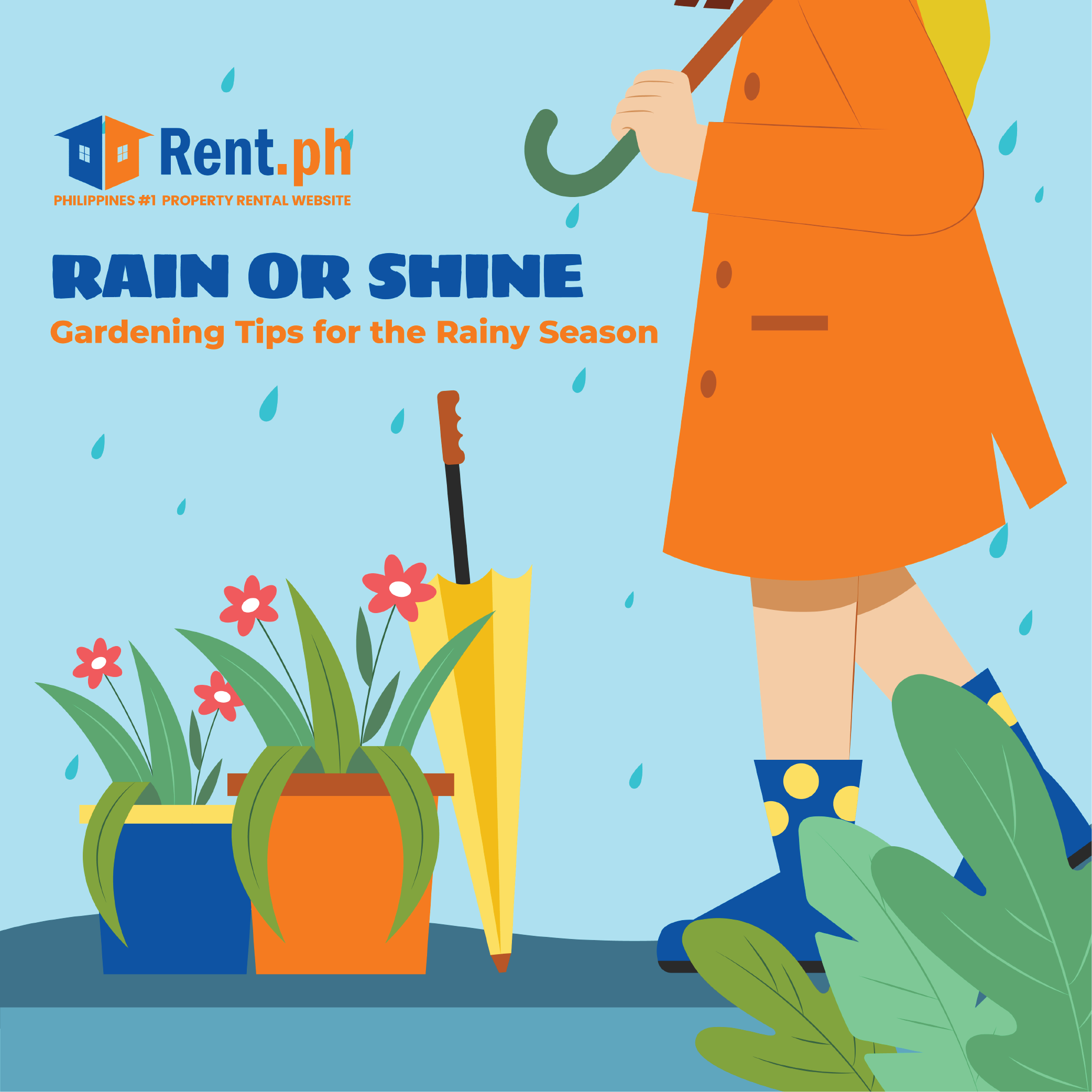 Rain or Shine: Smart Gardening Tips for the Rainy Season in the Philippines