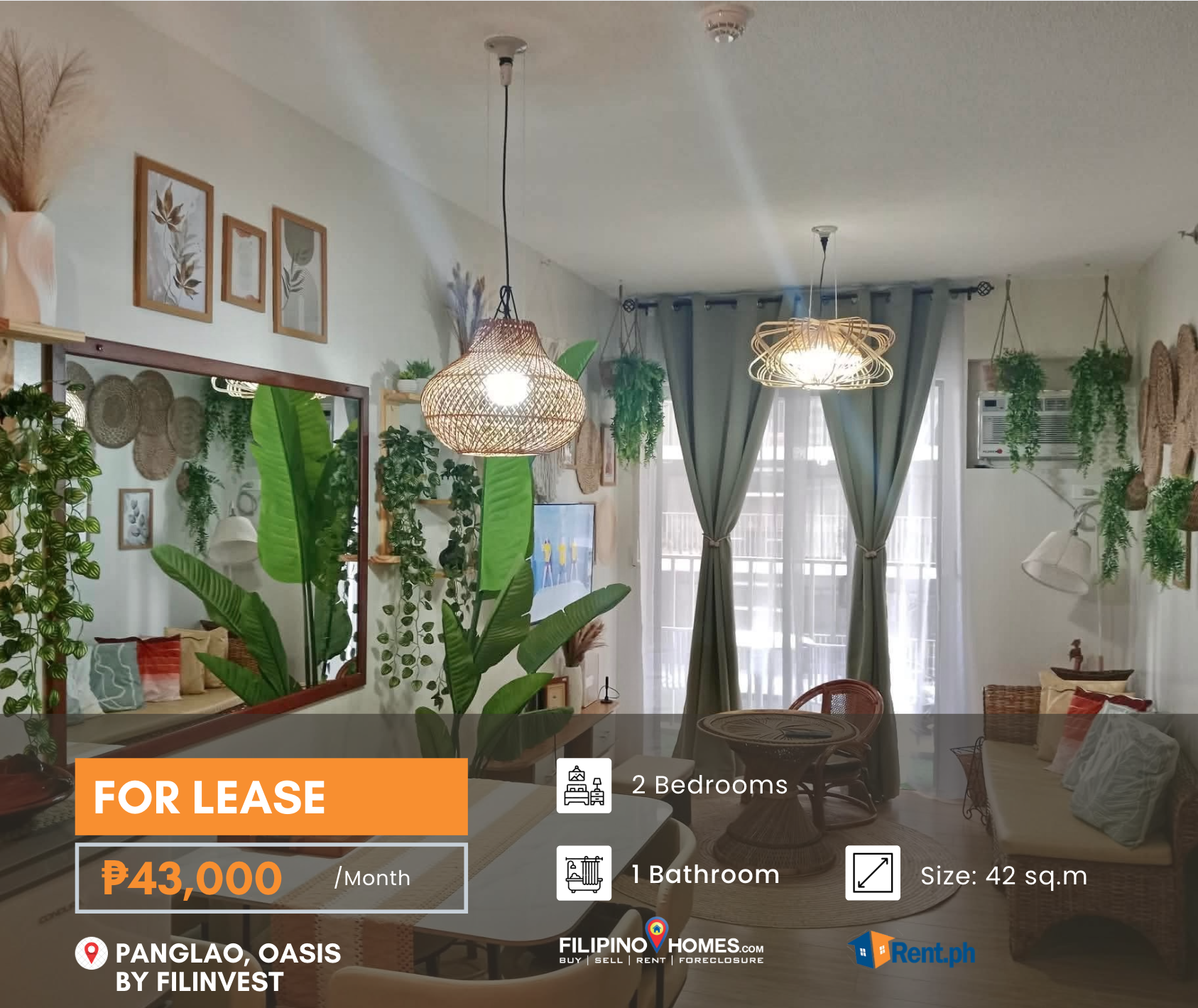 fully-furnished-2-bedroom-unit-at-panglao-oasis-by-filinvest-for-rent